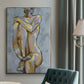 Grey Maiden I - Floater Framed Canvas Print