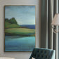 Silent Lakeside I - Floater Framed Canvas Print