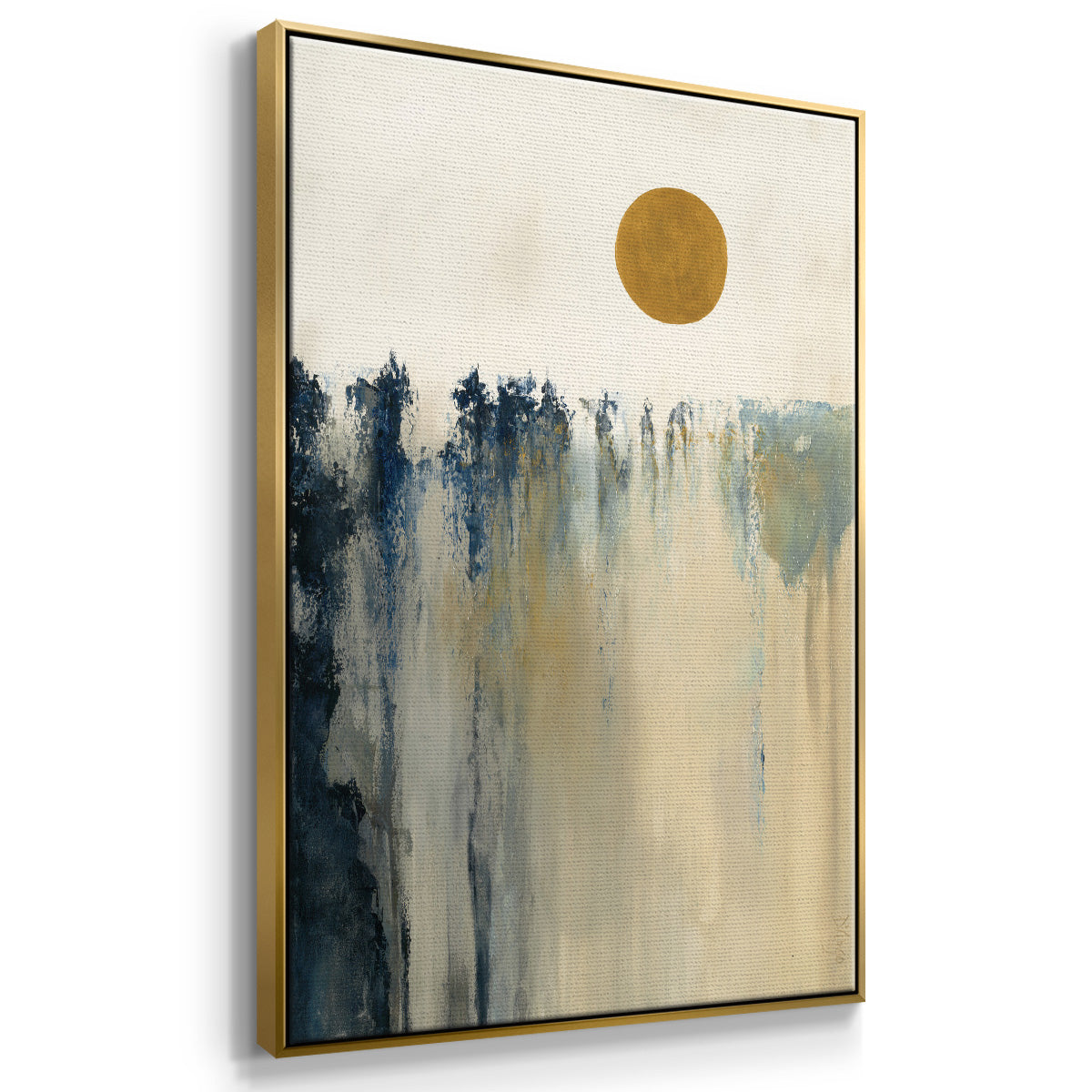 Equilibrium - Floater Framed Canvas Print