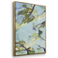 Aqua Sky - Floater Framed Canvas Print