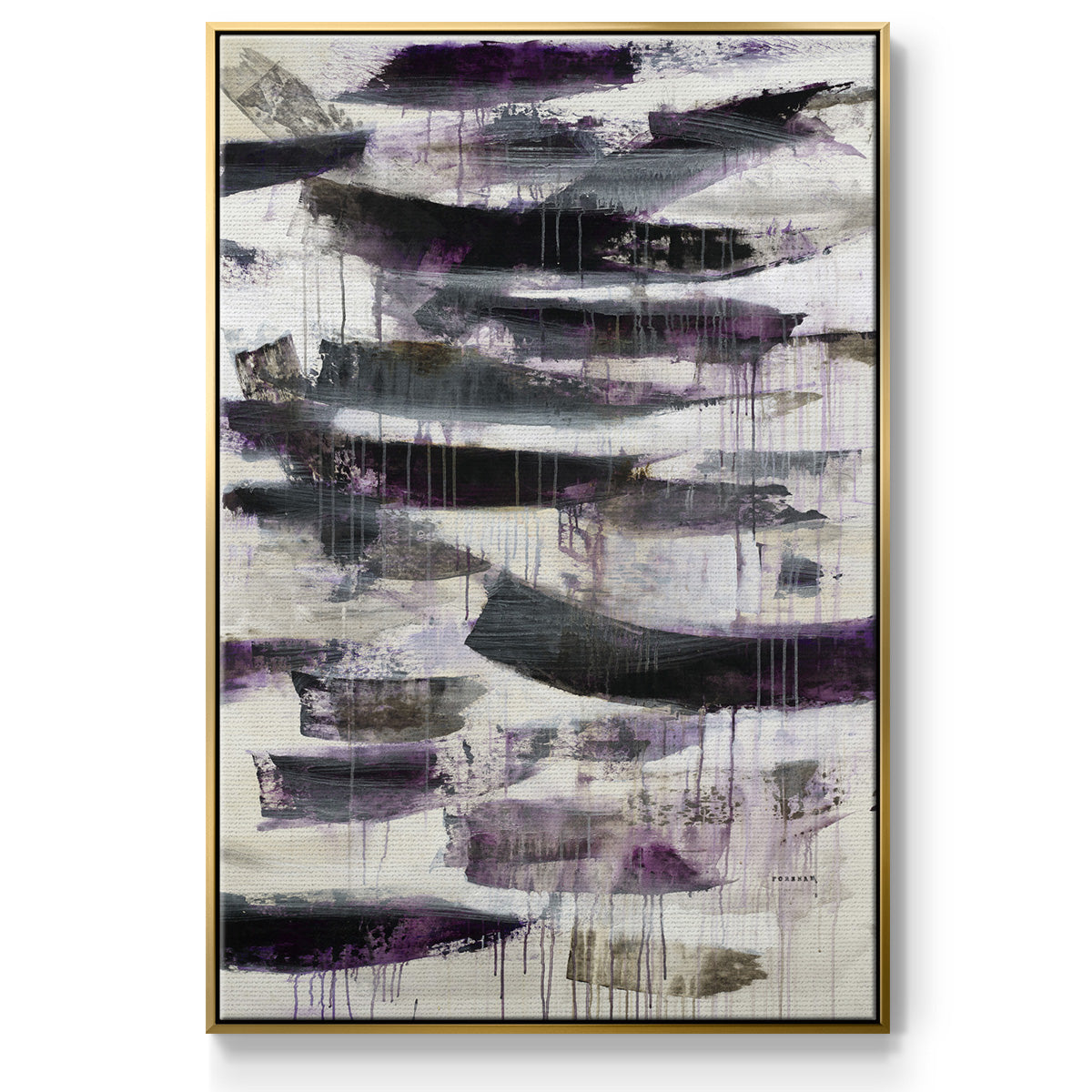 Helix #2 - Floater Framed Canvas Print
