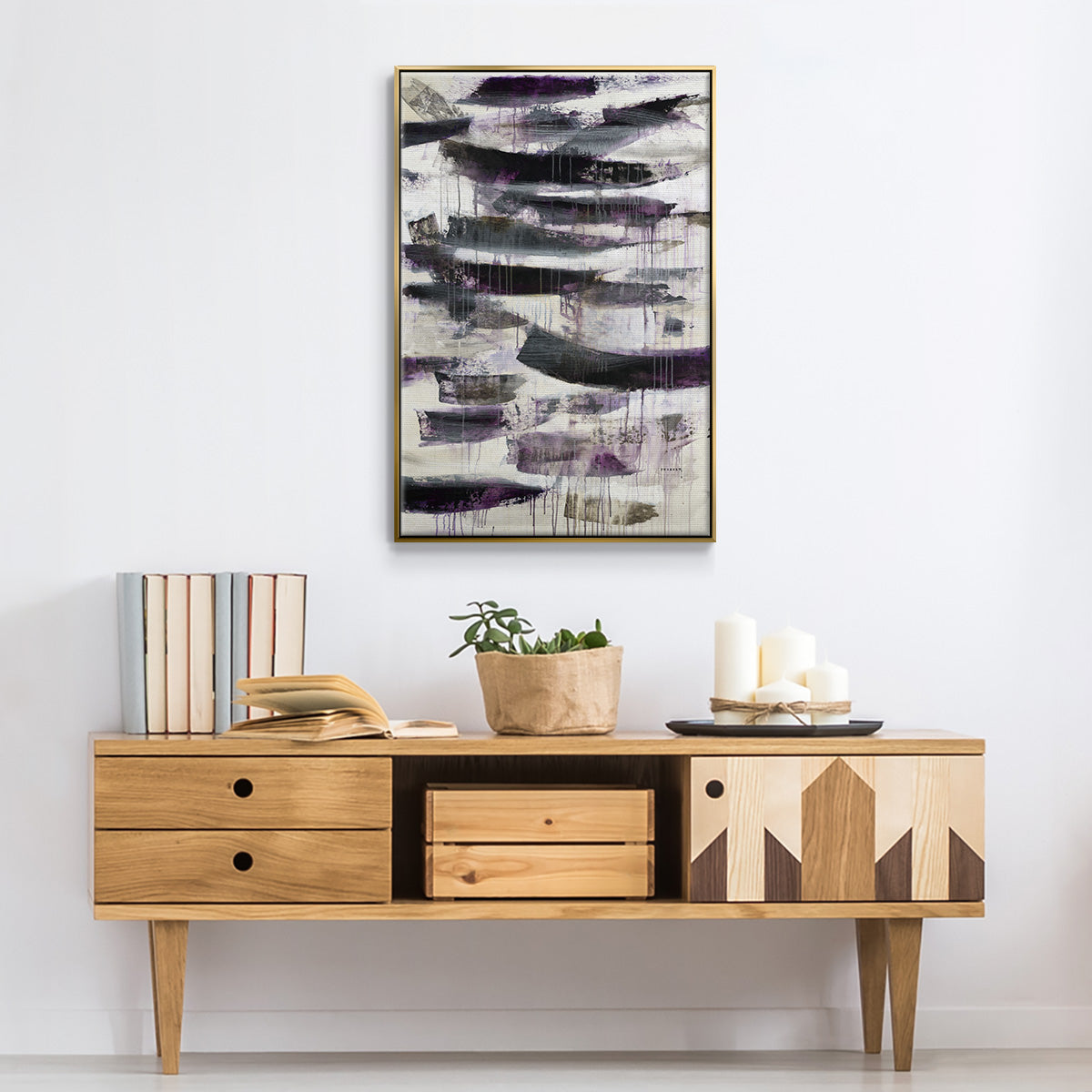 Helix #2 - Floater Framed Canvas Print