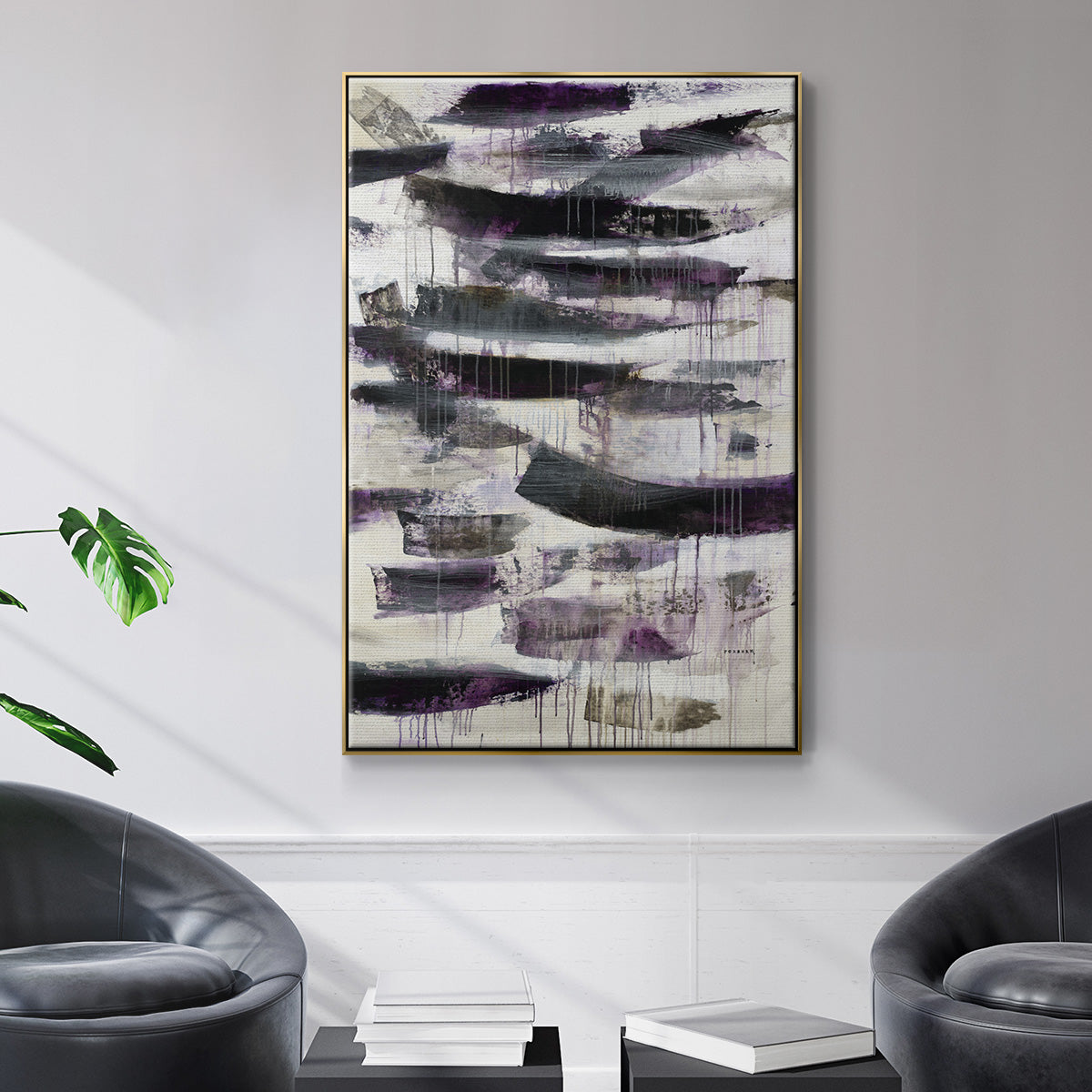 Helix #2 - Floater Framed Canvas Print