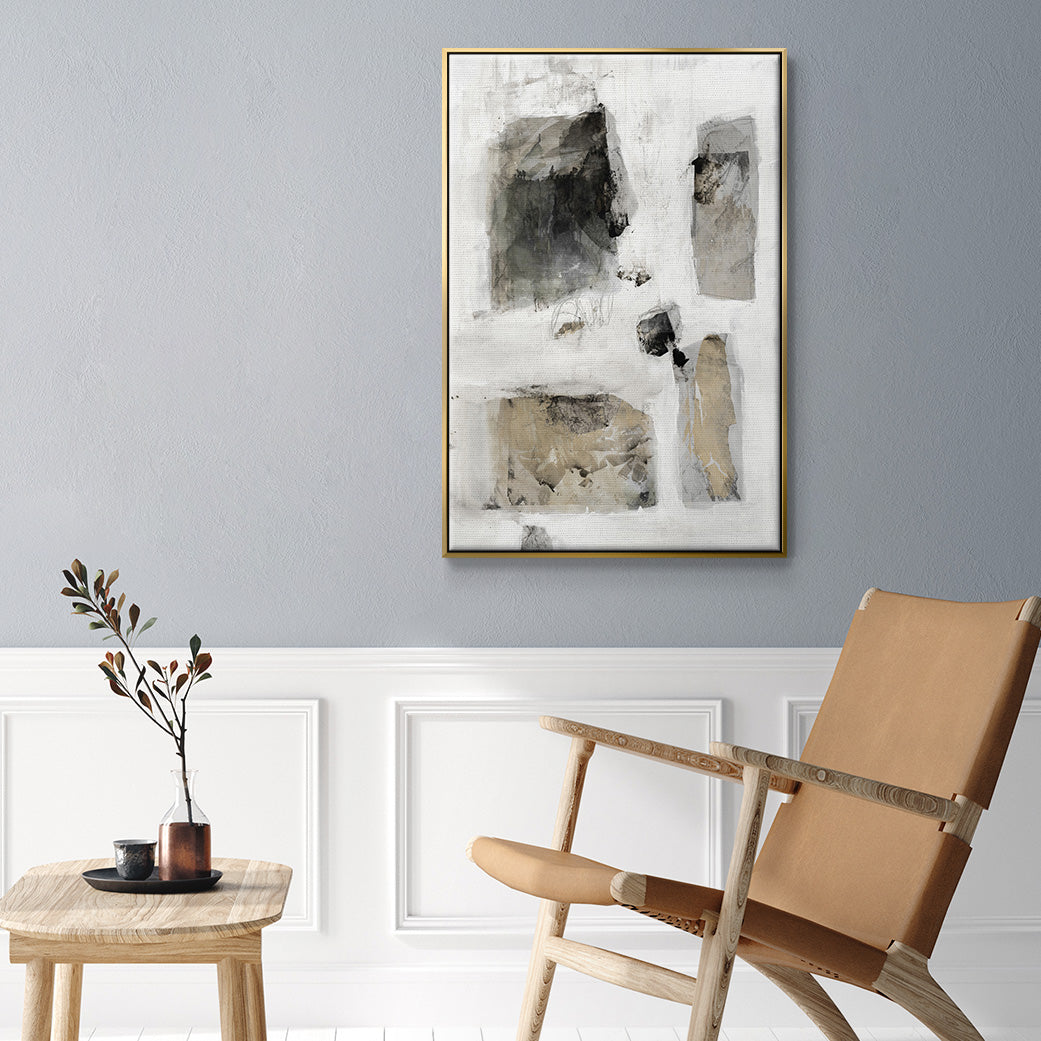 A Simple Love I V30 - Floater Framed Canvas Print