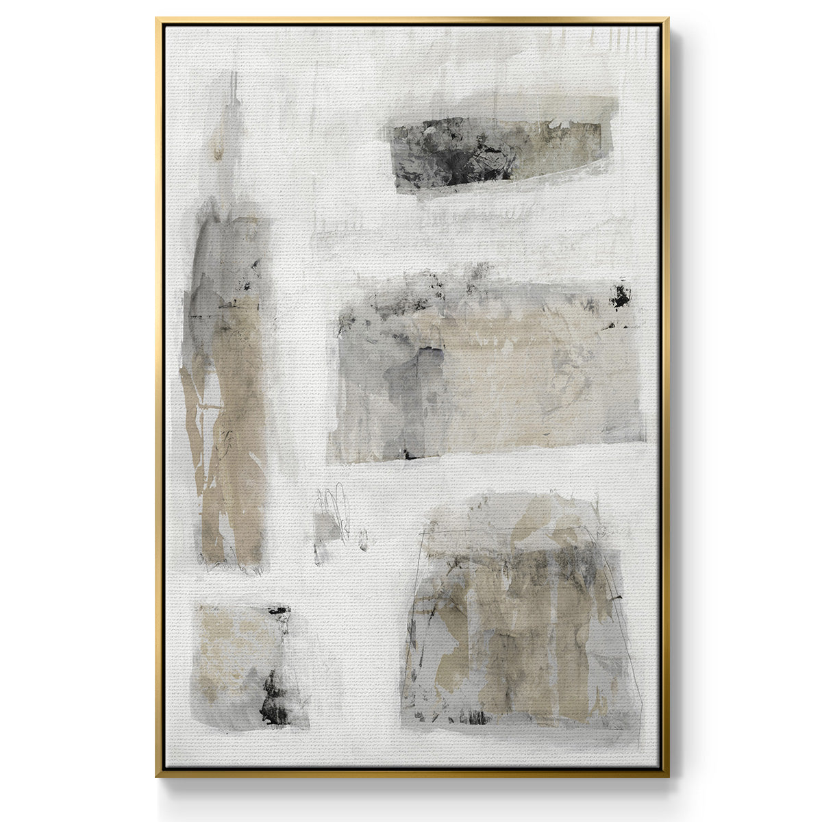 A Simple Love II V30 - Floater Framed Canvas Print
