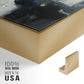 Black & Blue - Floater Framed Canvas Print