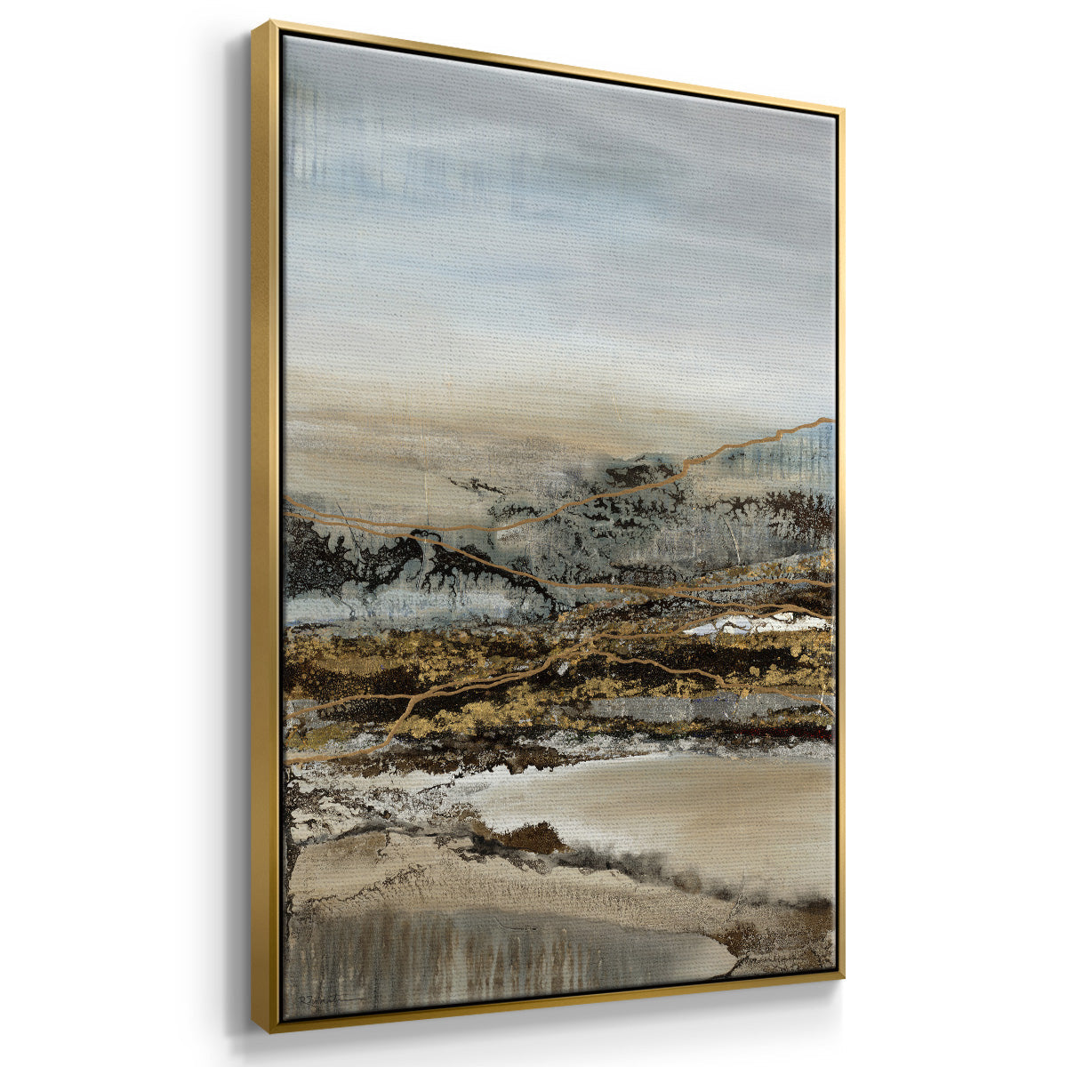 Annual Journey - Floater Framed Canvas Print