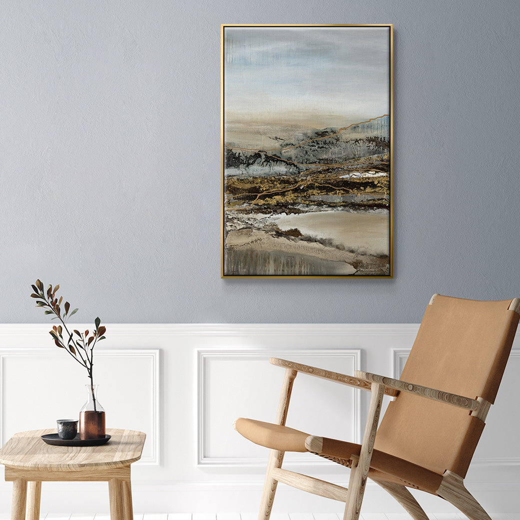 Annual Journey - Floater Framed Canvas Print