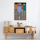 Tall Tulips - Floater Framed Canvas Print