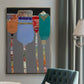 Tall Tulips - Floater Framed Canvas Print