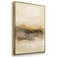Keeping Secrets I - Floater Framed Canvas Print
