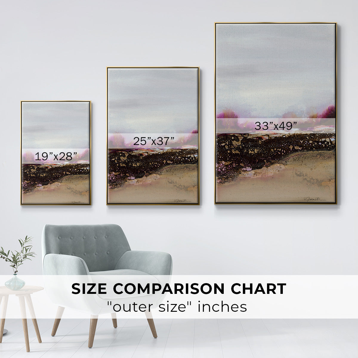 Reflections of My Mind - Floater Framed Canvas Print