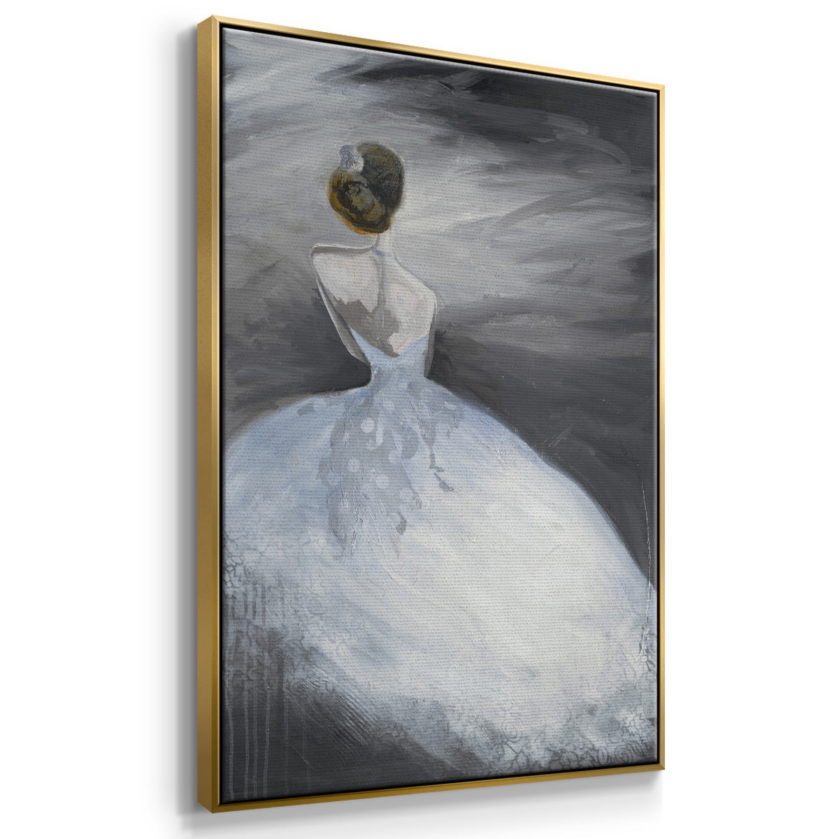 Off in the Distance - Floater Framed Canvas Print