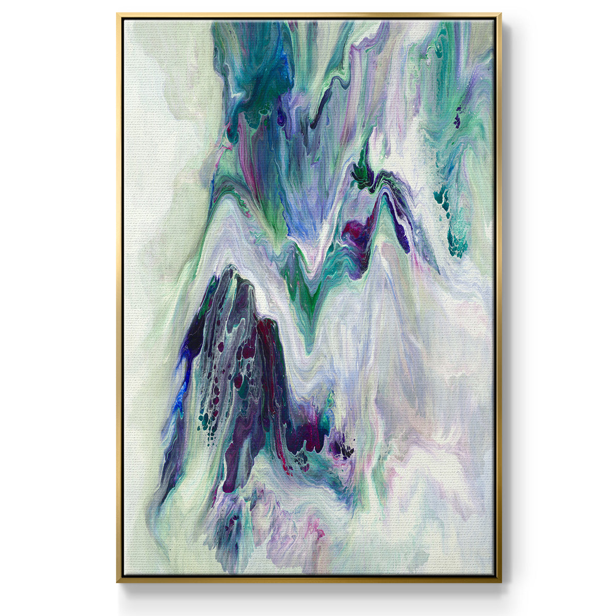 Wild River - Floater Framed Canvas Print