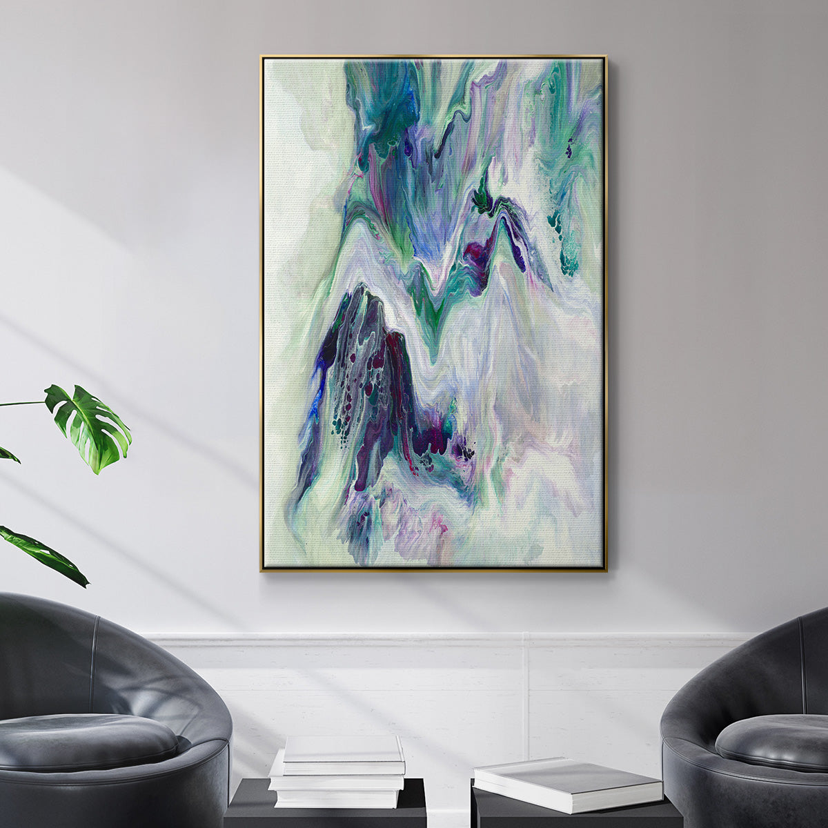 Wild River - Floater Framed Canvas Print