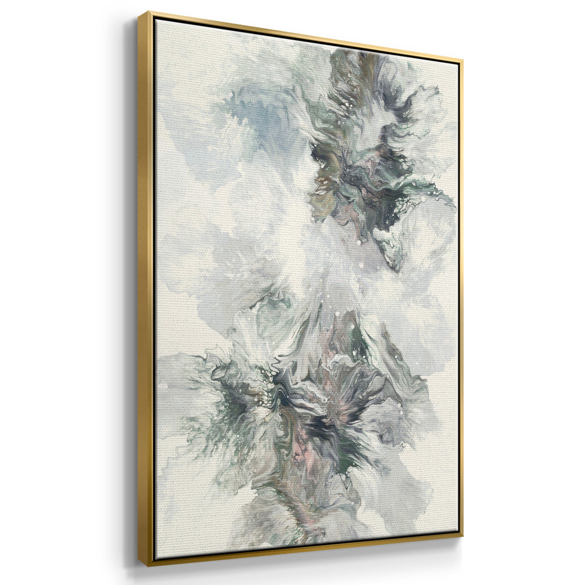 Dancing With Passion - Floater Framed Canvas Print