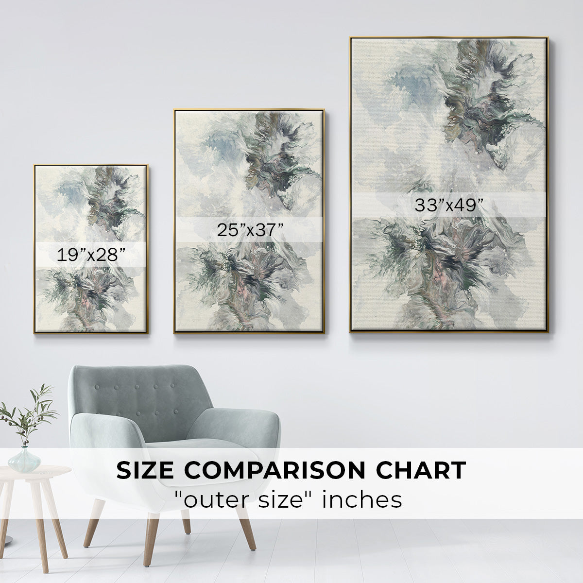 Dancing With Passion - Floater Framed Canvas Print
