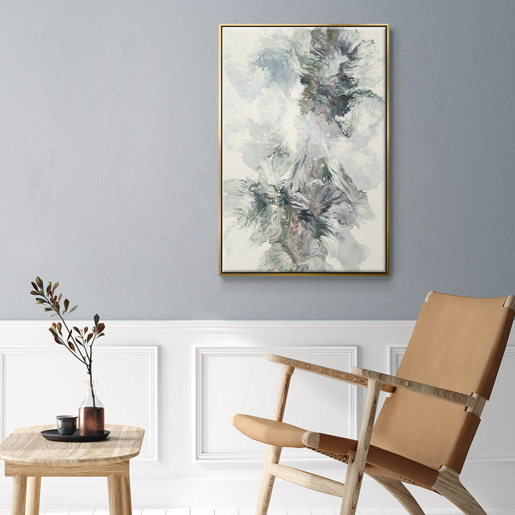 Dancing With Passion - Floater Framed Canvas Print