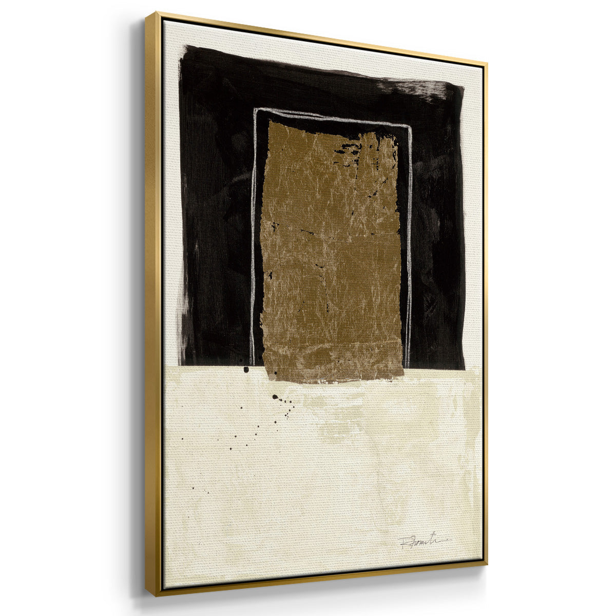 Standing Strong I - Floater Framed Canvas Print