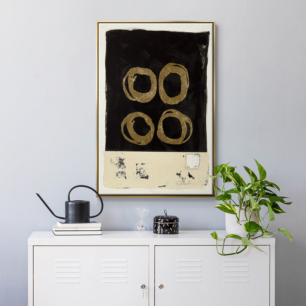 Standing Strong II - Floater Framed Canvas Print