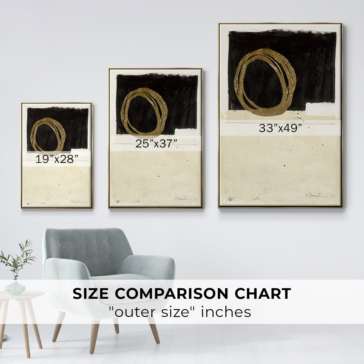 Standing Strong III - Floater Framed Canvas Print