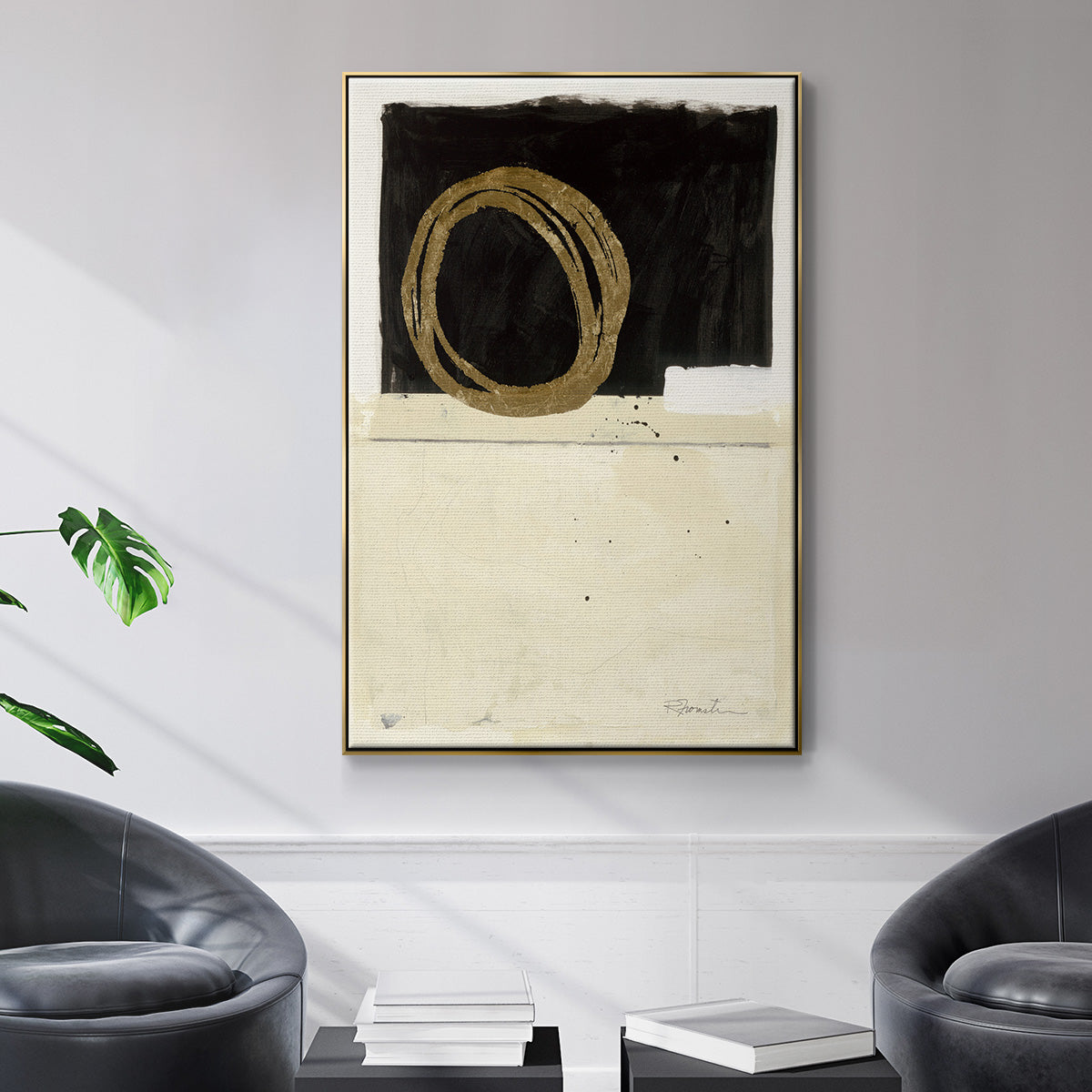 Standing Strong III - Floater Framed Canvas Print