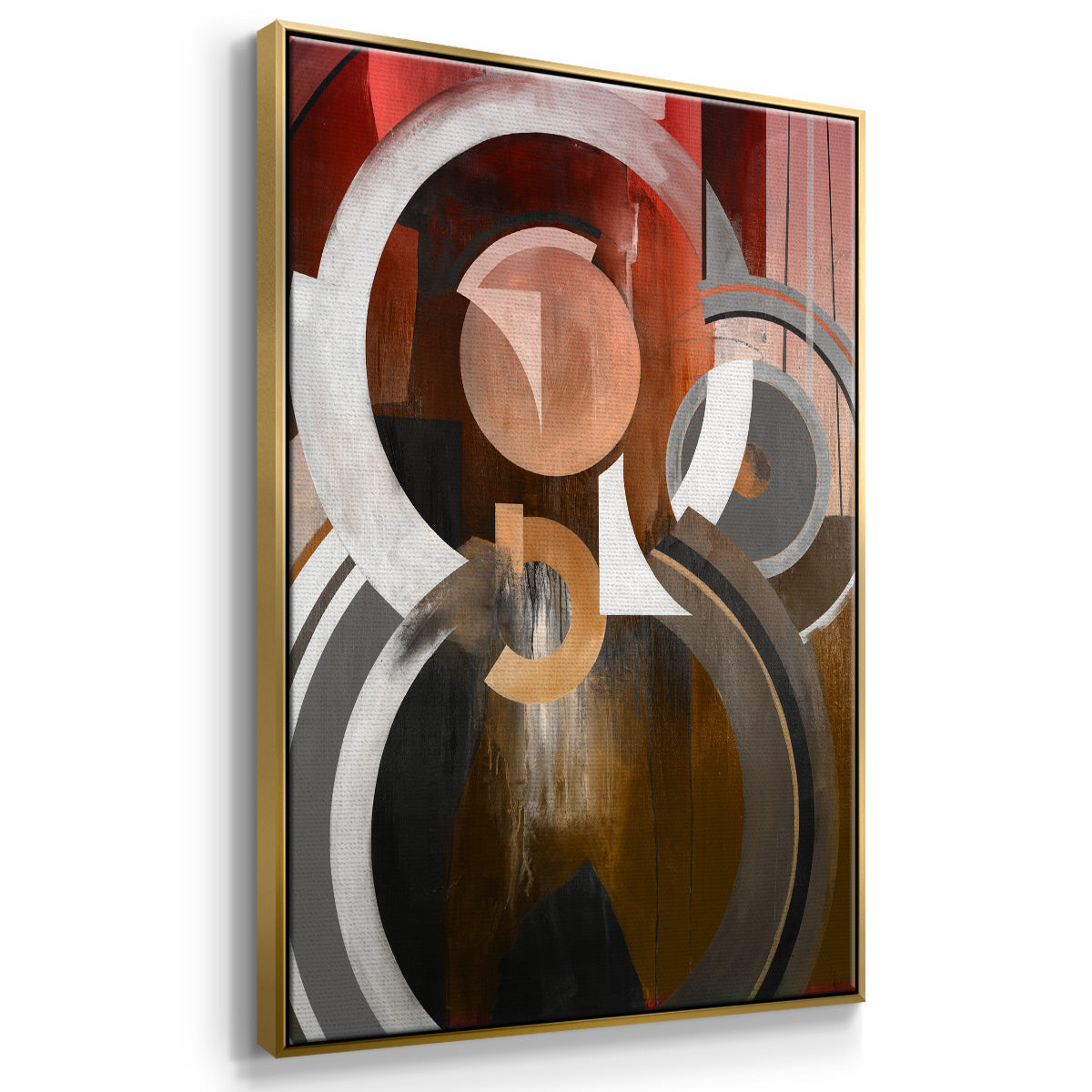 Focal - Floater Framed Canvas Print