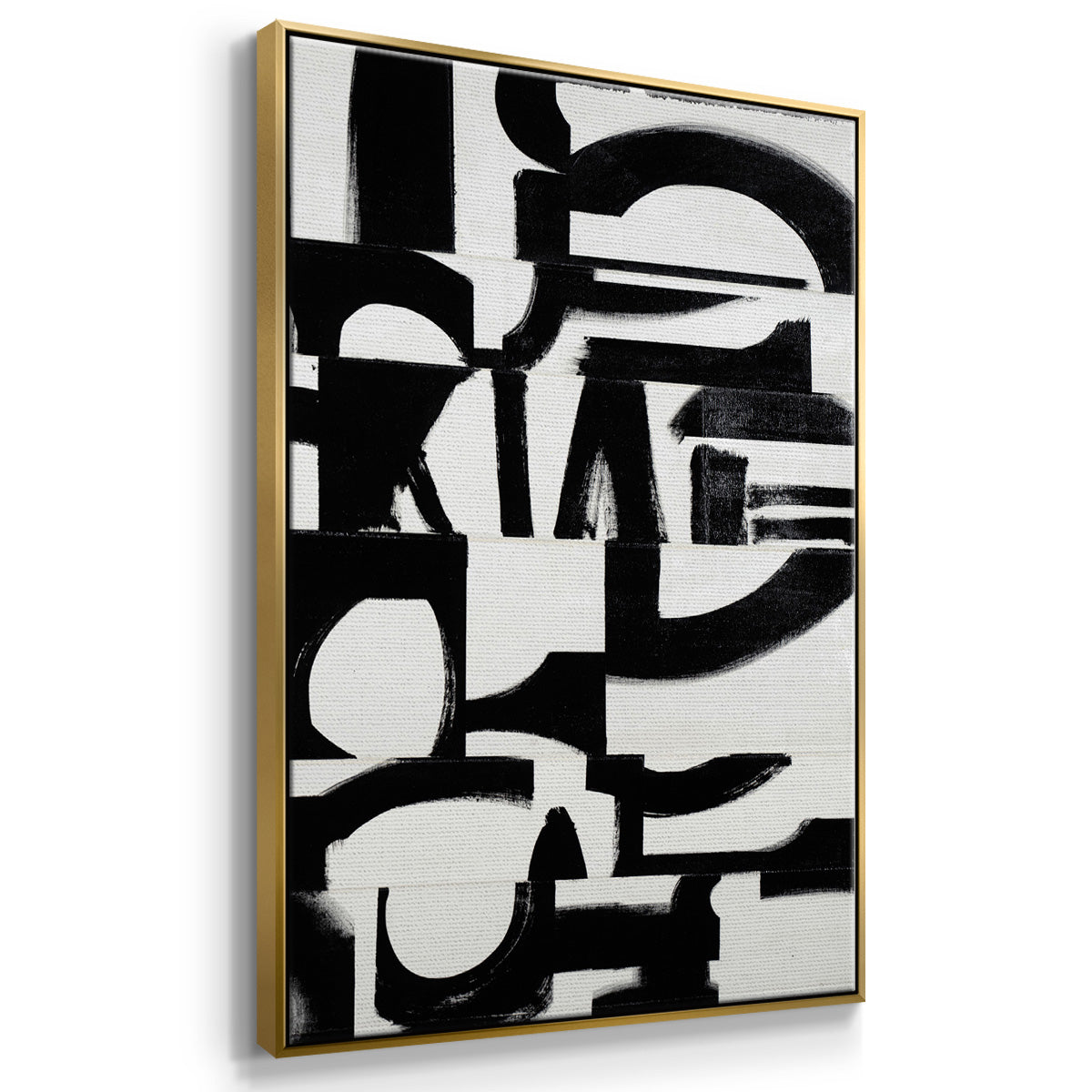 Prosperous Elements V10 - Floater Framed Canvas Print