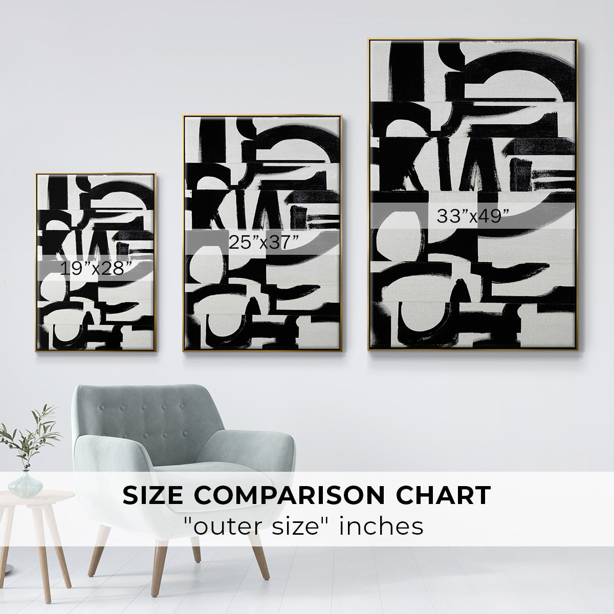 Prosperous Elements V10 - Floater Framed Canvas Print