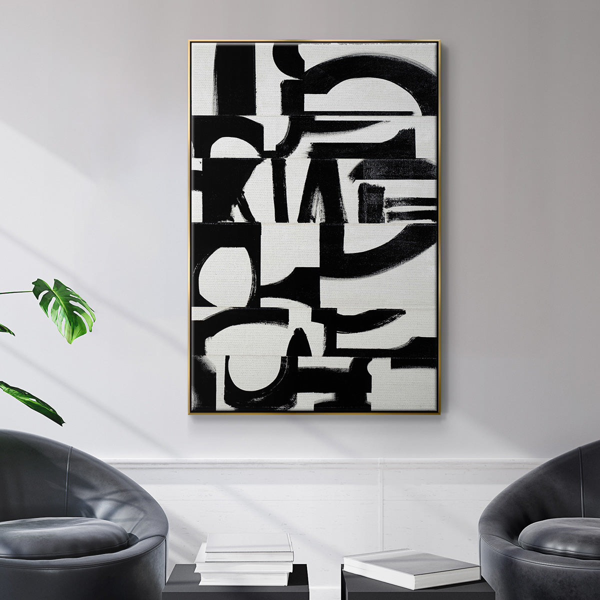 Prosperous Elements V10 - Floater Framed Canvas Print