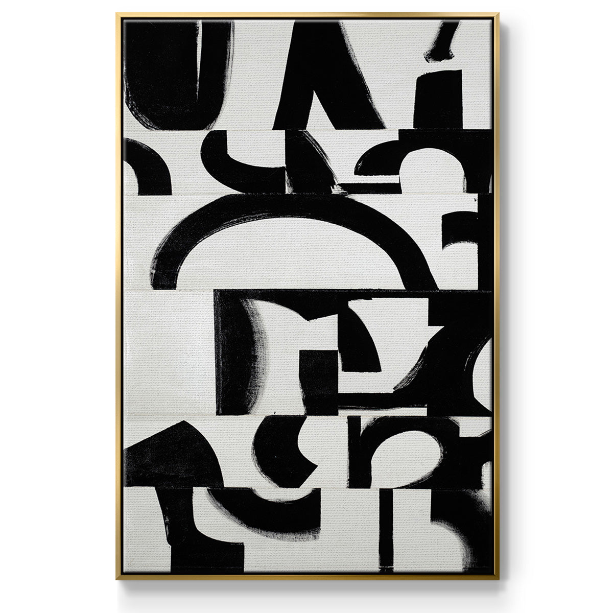 Prosperous Elements V11 - Floater Framed Canvas Print