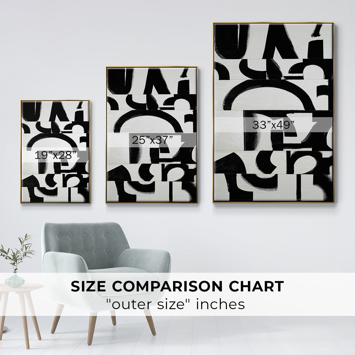 Prosperous Elements V11 - Floater Framed Canvas Print