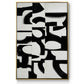 Prosperous Elements V9 - Floater Framed Canvas Print