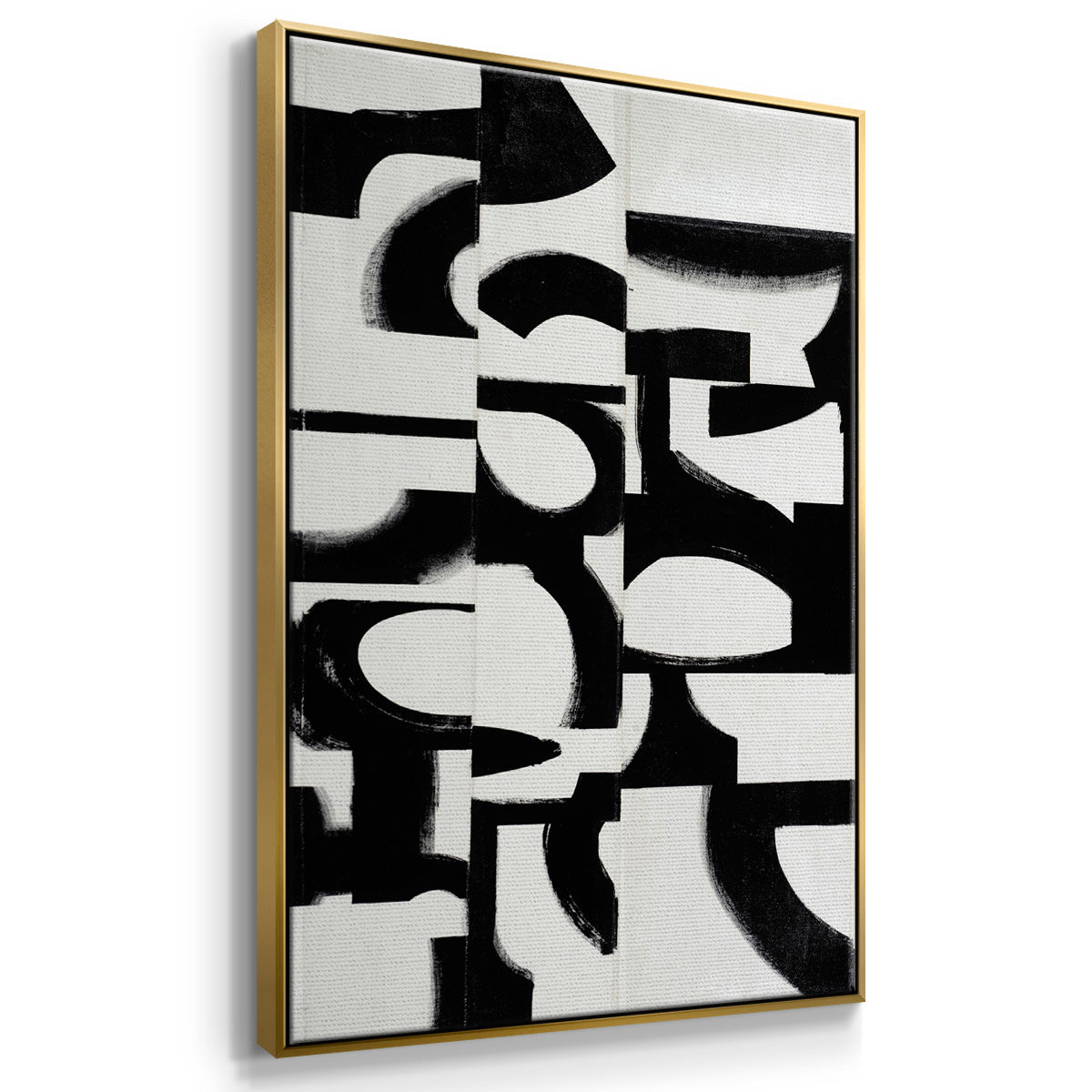 Prosperous Elements V9 - Floater Framed Canvas Print