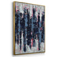 Veiled Heat - Floater Framed Canvas Print