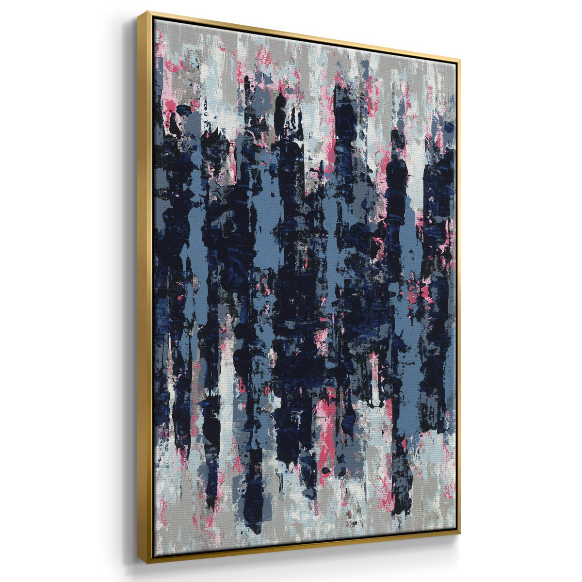 Veiled Heat - Floater Framed Canvas Print