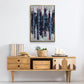 Veiled Heat - Floater Framed Canvas Print