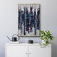 Veiled Heat - Floater Framed Canvas Print