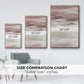 Geo Cache in Pale - Floater Framed Canvas Print
