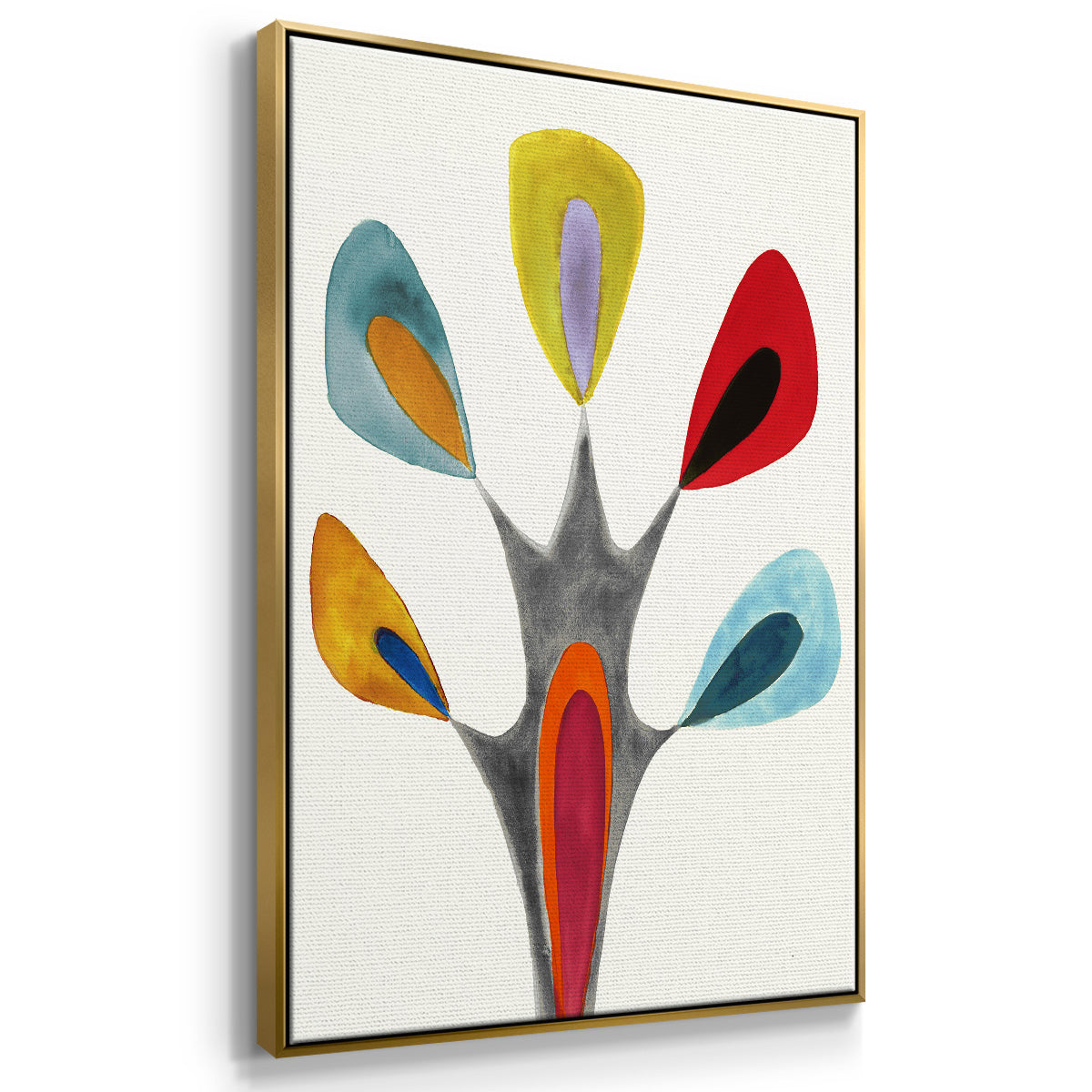 Magic Tricks II - Floater Framed Canvas Print