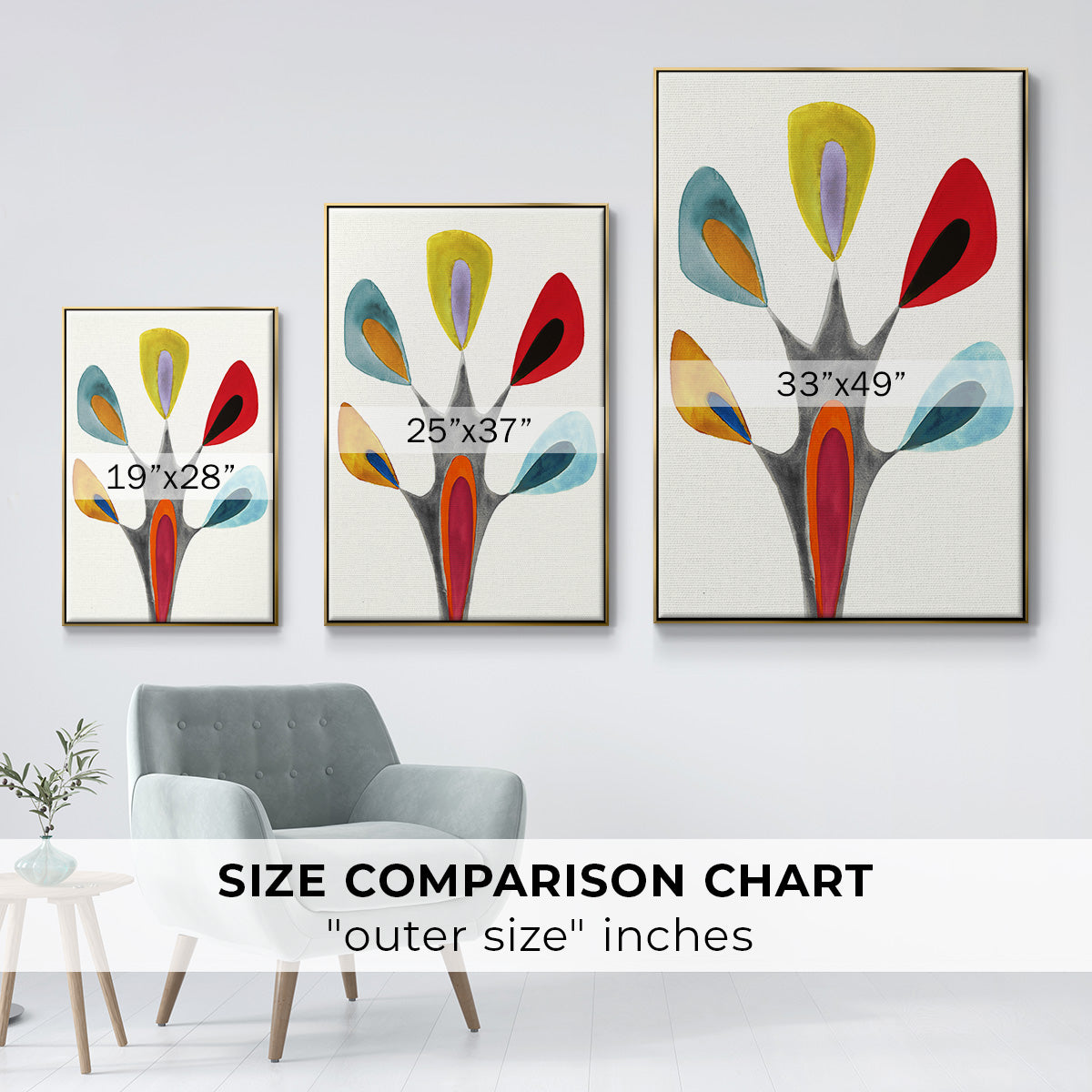 Magic Tricks II - Floater Framed Canvas Print