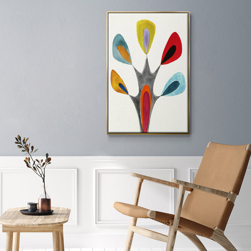 Magic Tricks II - Floater Framed Canvas Print