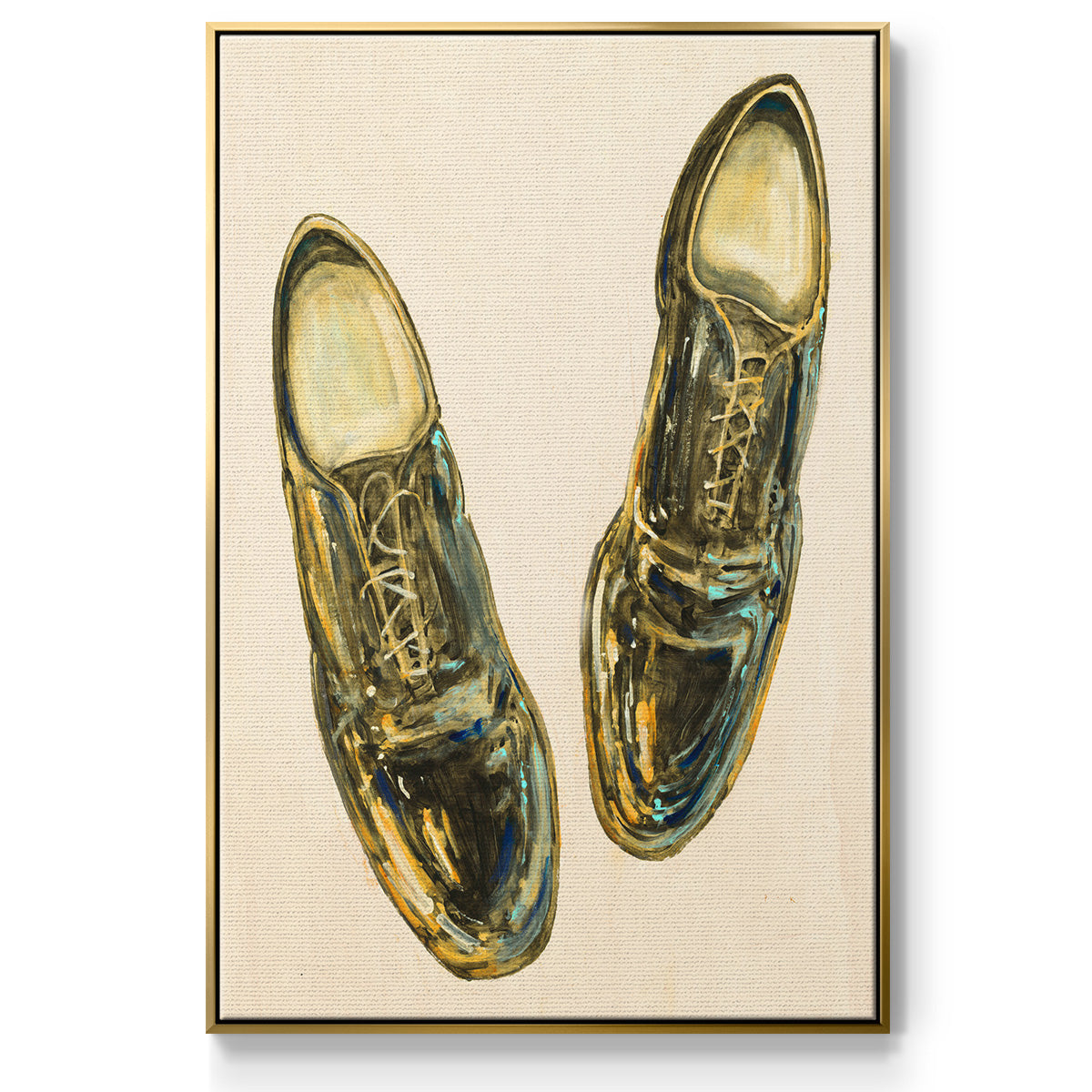 The Shoe Fits I V1 - Floater Framed Canvas Print