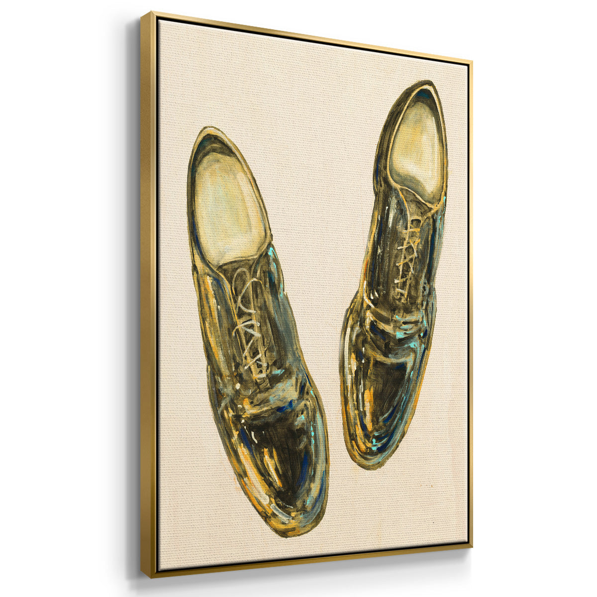 The Shoe Fits I V1 - Floater Framed Canvas Print
