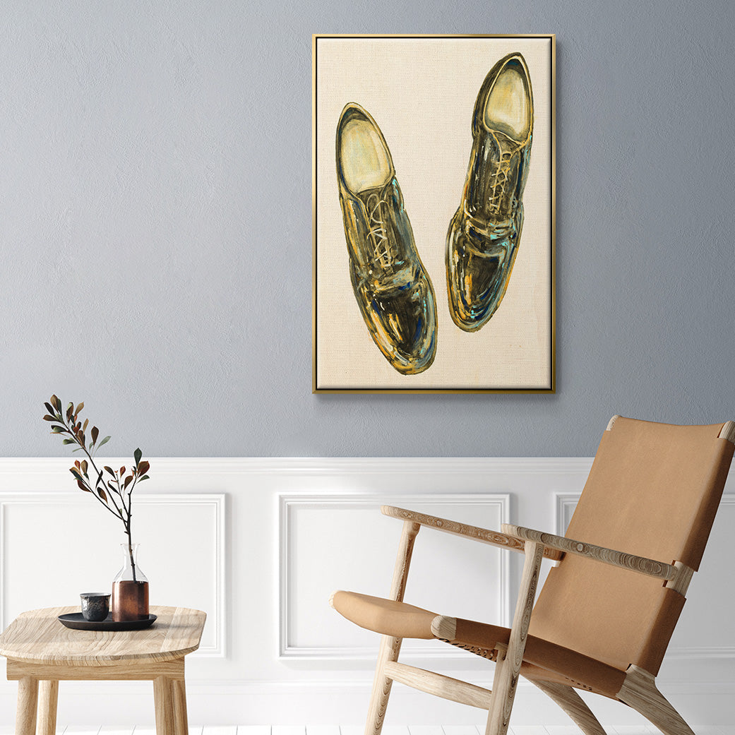 The Shoe Fits I V1 - Floater Framed Canvas Print