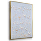 String Theory V1 - Floater Framed Canvas Print