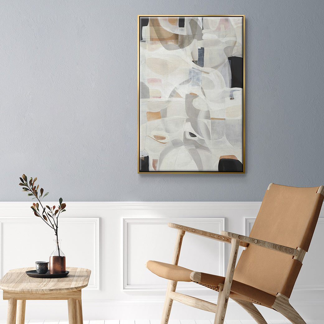 Windswept - Floater Framed Canvas Print