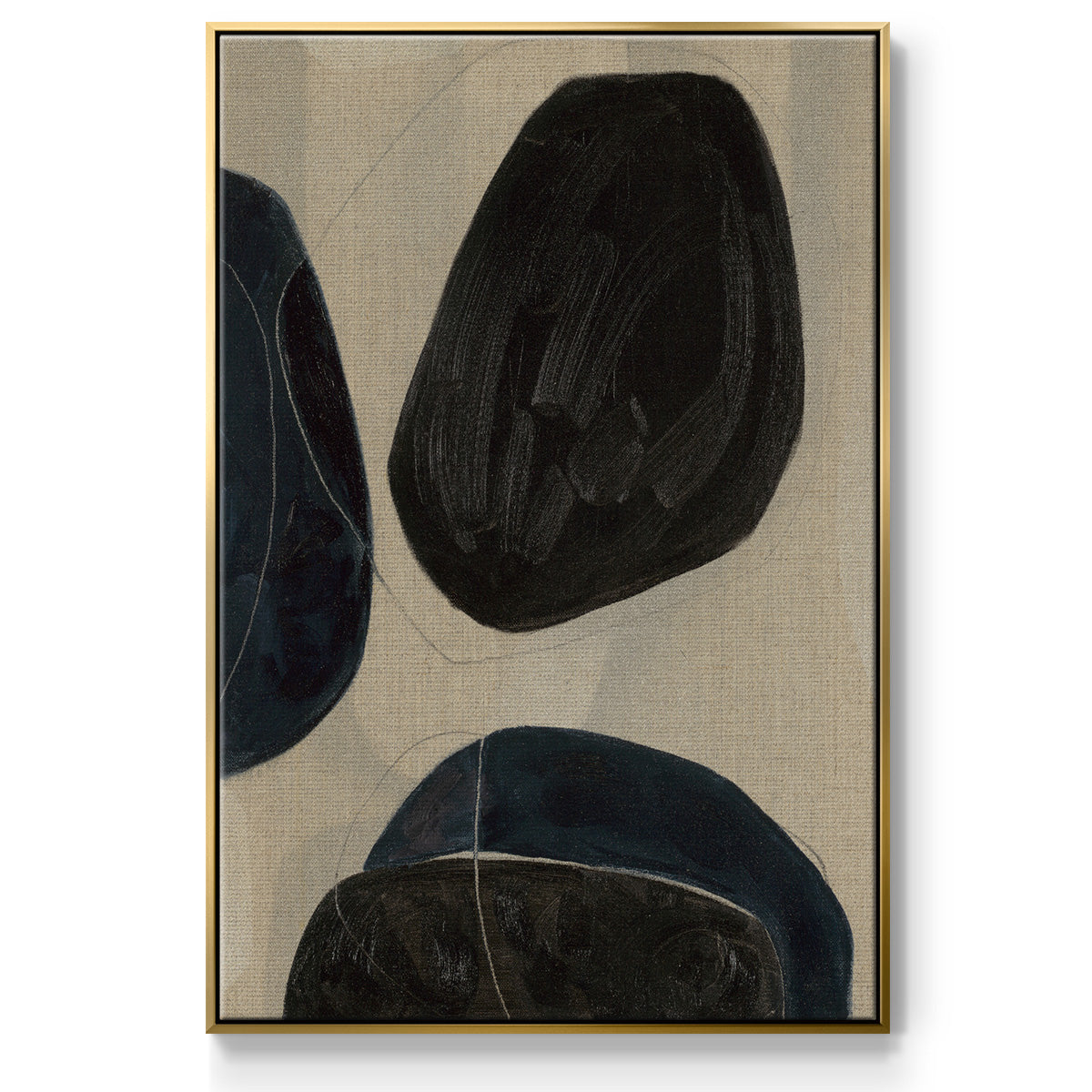 Gravity II - Floater Framed Canvas Print