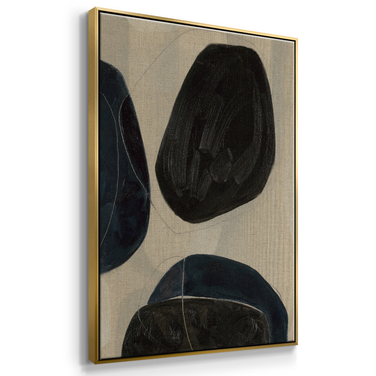 Gravity II - Floater Framed Canvas Print