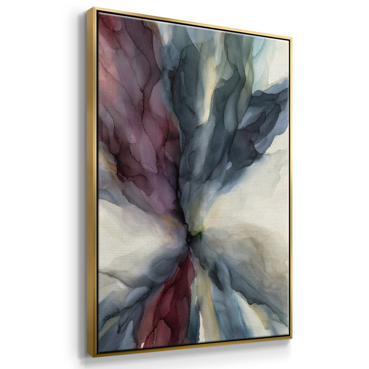 Untitled - Floater Framed Canvas Print